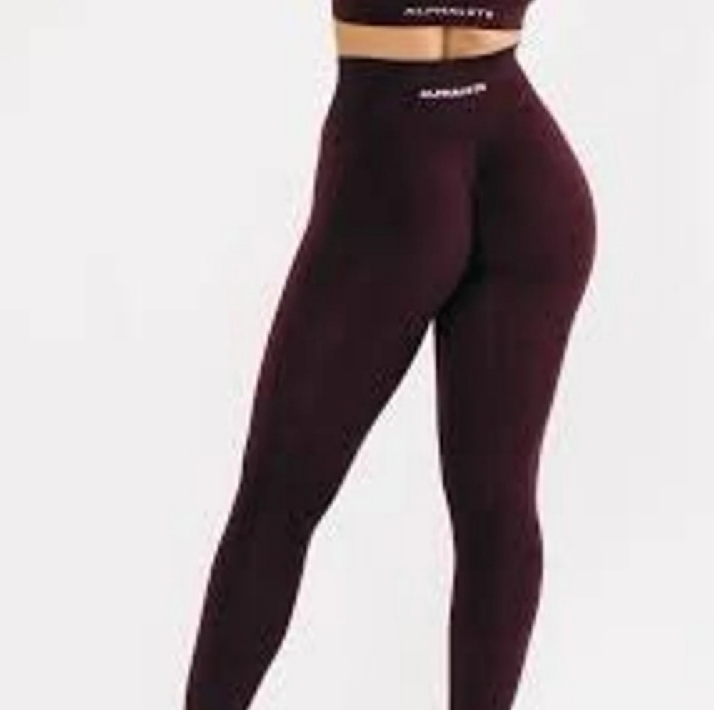 Alphalete Black Cherry Leggings